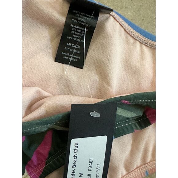 NWT Palisades Beach Club M Multi Bikini Bottom Swimwear Swimsuit - Picture 3 of 4